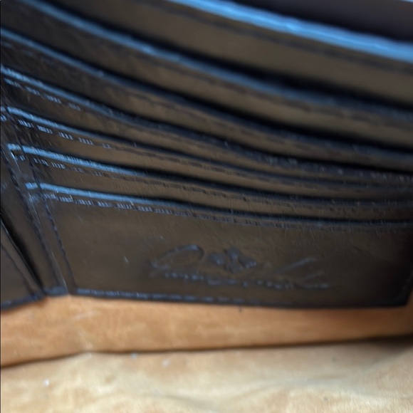 Patricia Nash Black Leather Studded Handbag - Picture 8 of 9